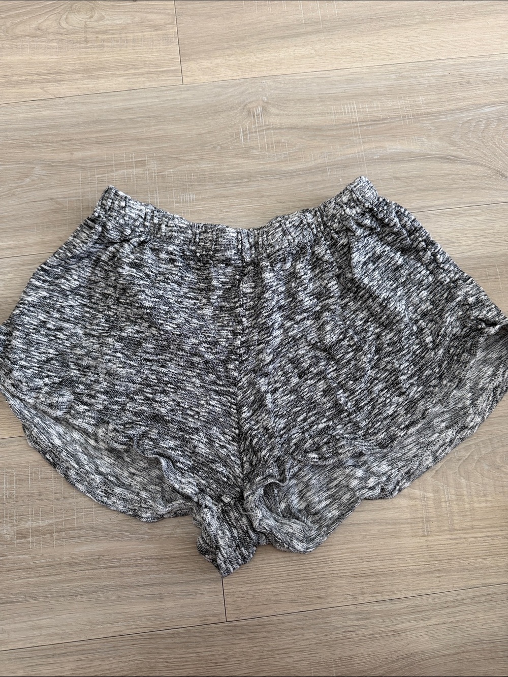Women's Brandy Melville Gray Marled Lounge Shorts